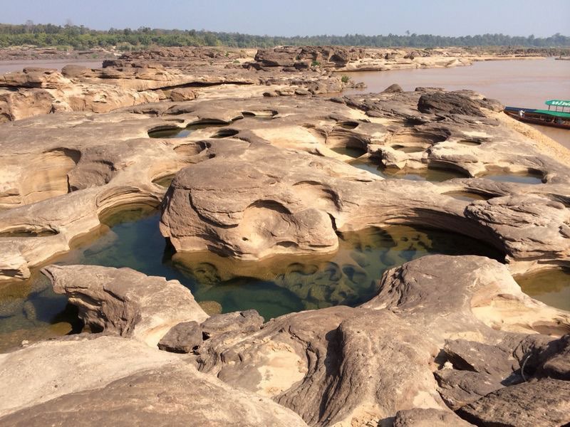 sam phan bok ubon (great canyon of siam) thailand