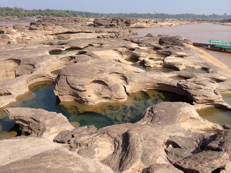 sam phan bok ubon (great canyon of siam) thailand