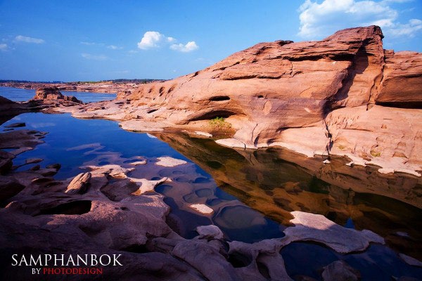 sam phan bok ubon (great canyon of siam) thailand
