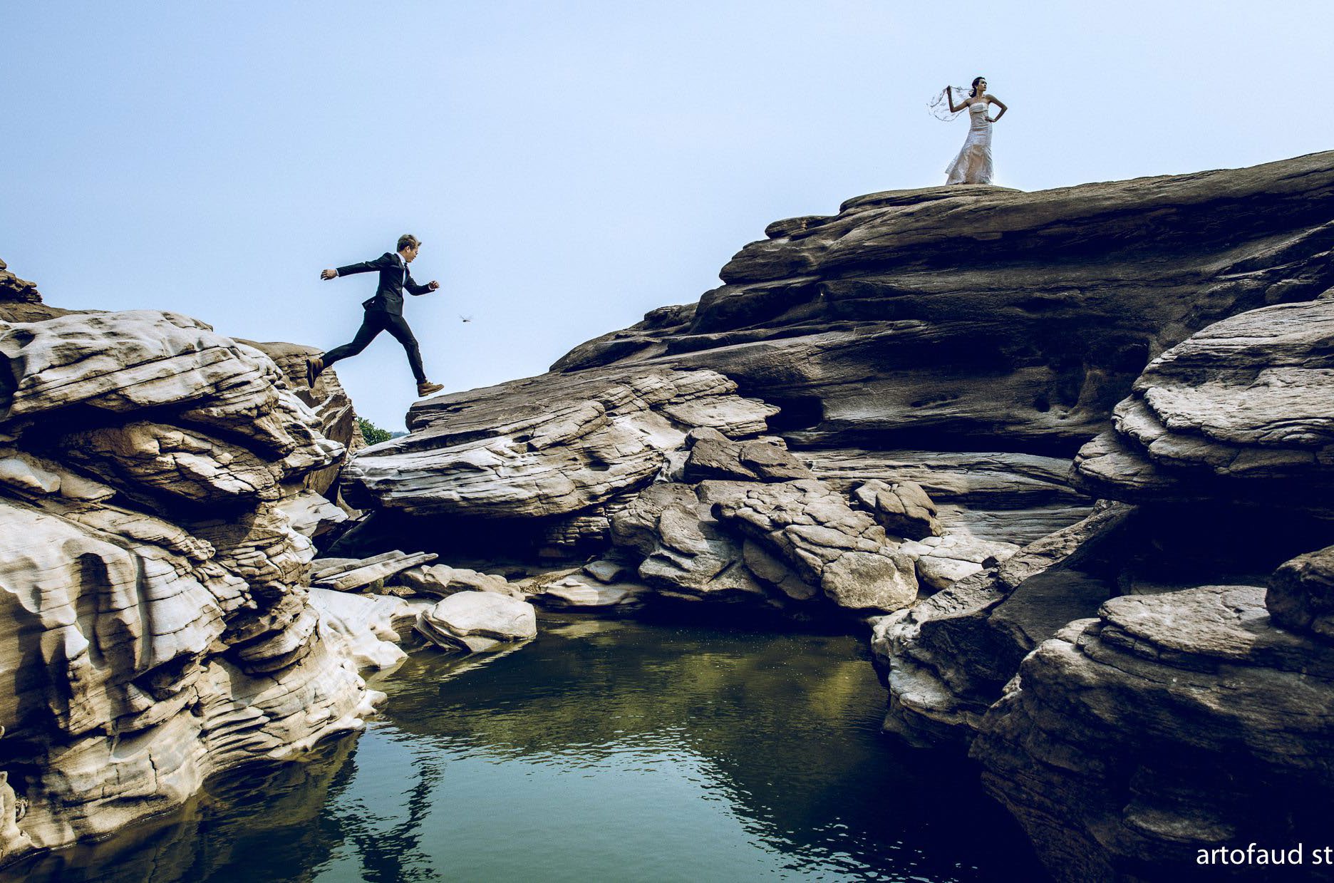 sam phan bok ubon (great canyon of siam) thailand