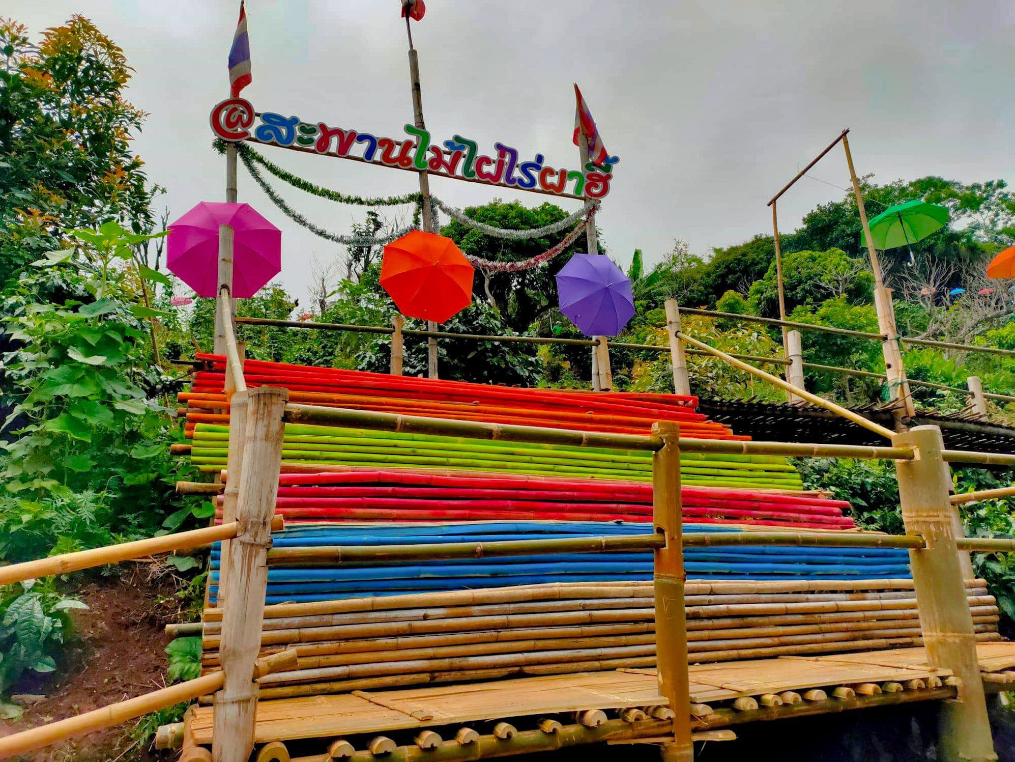 Pha Hee Bamboo Bridge
