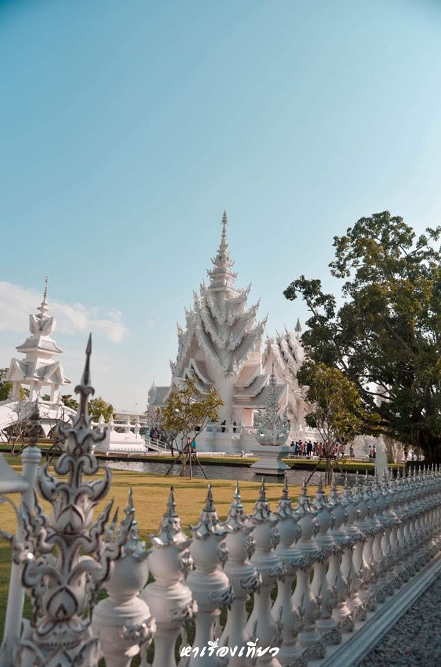 white temple