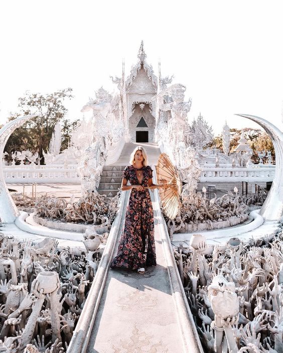 white temple
