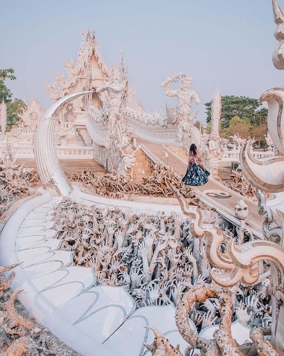 white temple