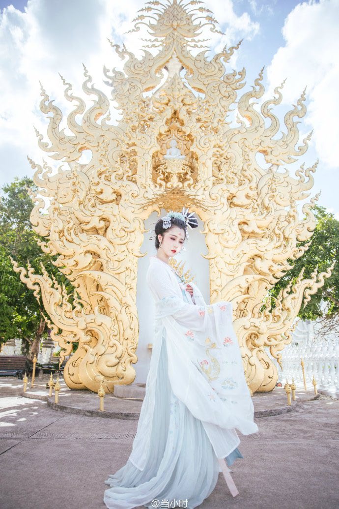 white temple