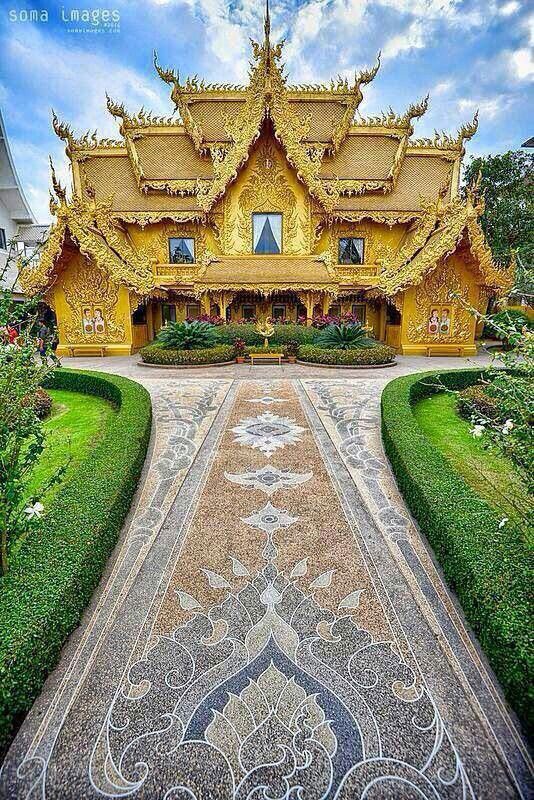 white temple