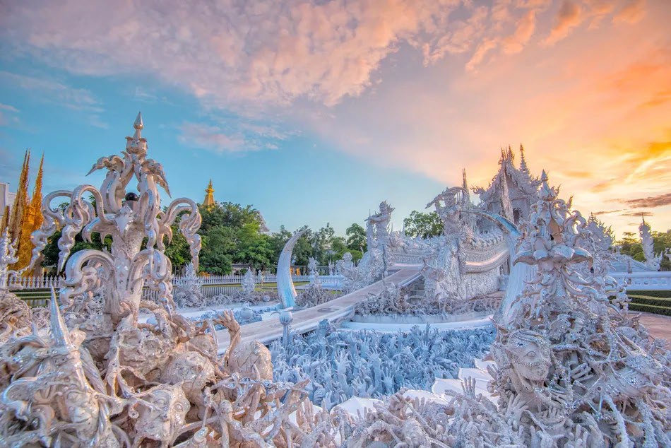 white temple