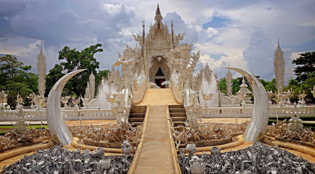 white temple