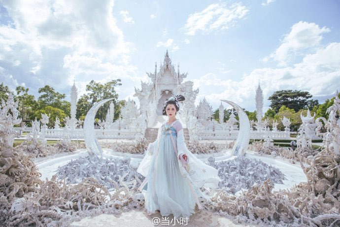 white temple