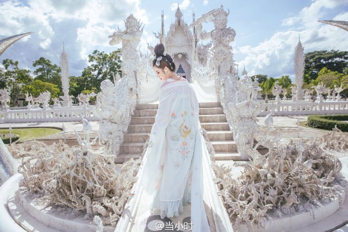 white temple