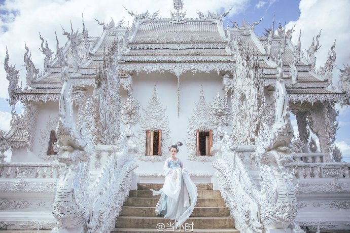 white temple