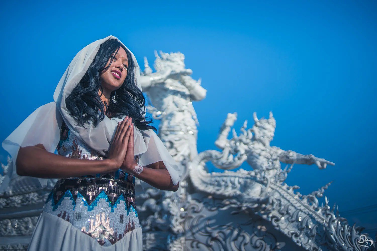 white temple
