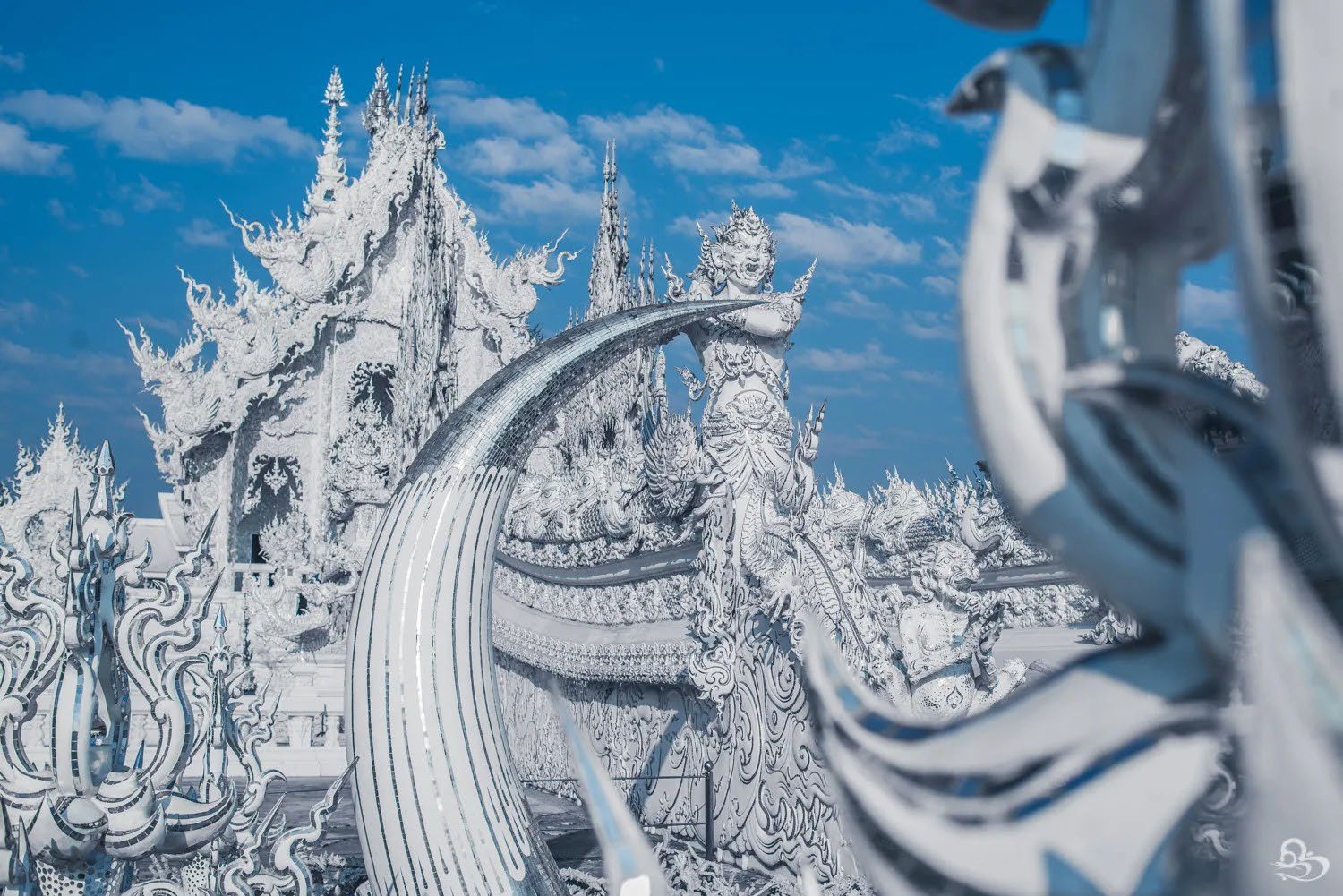 white temple