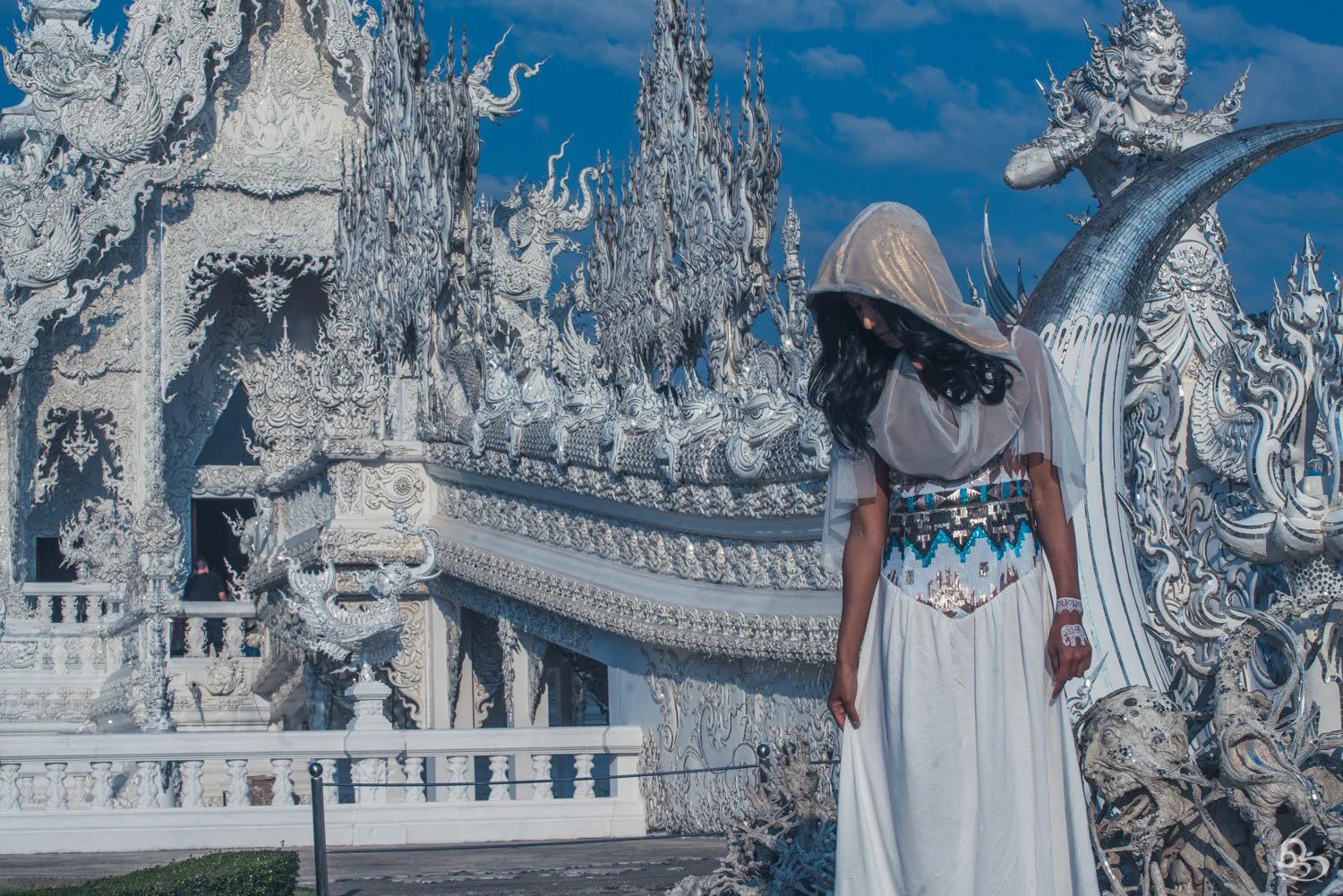 white temple