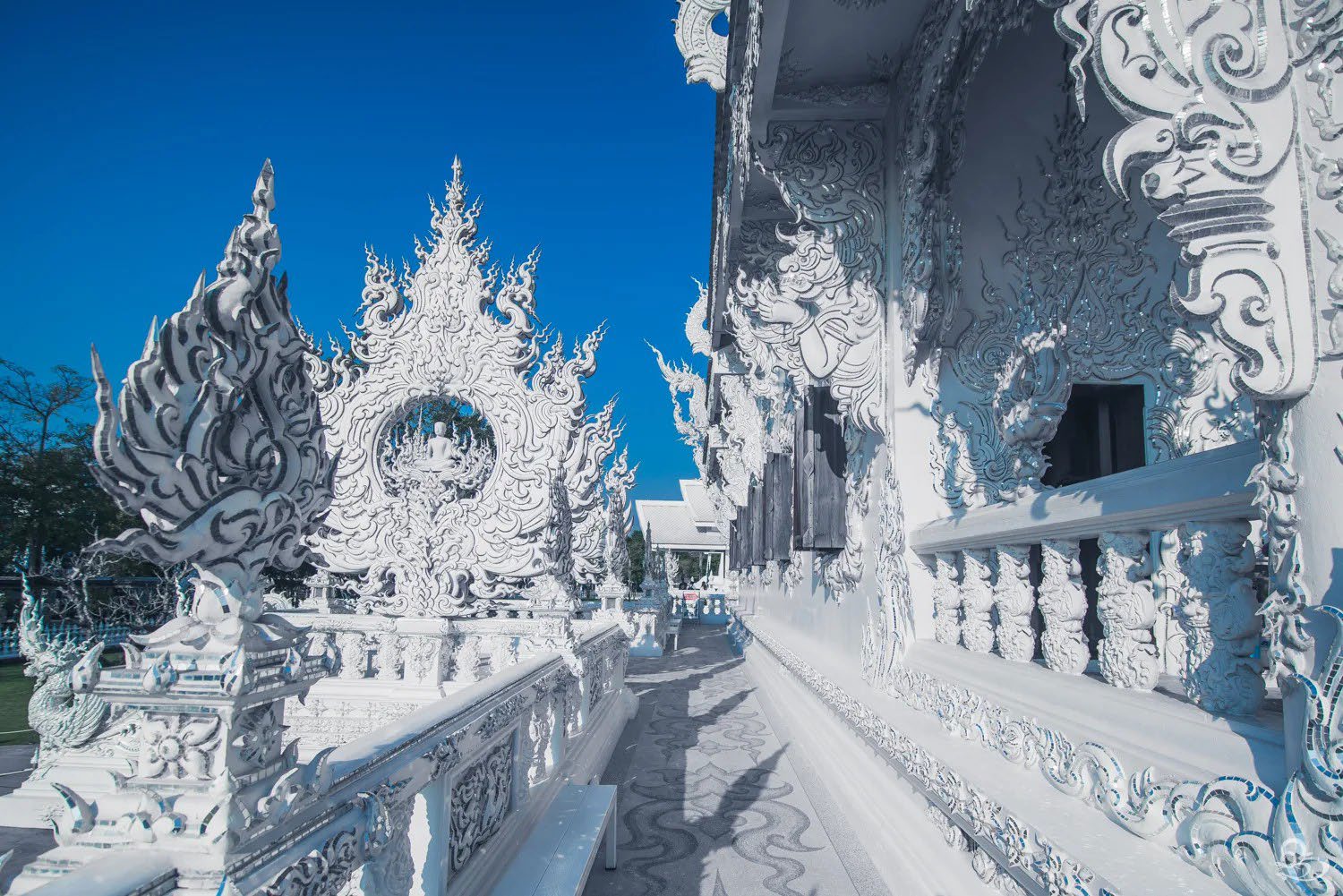 white temple