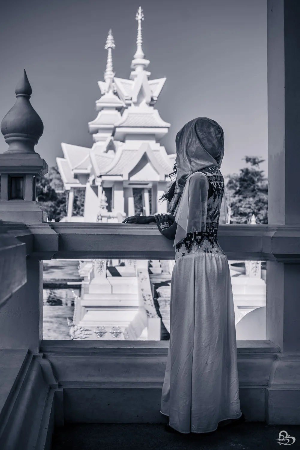 white temple