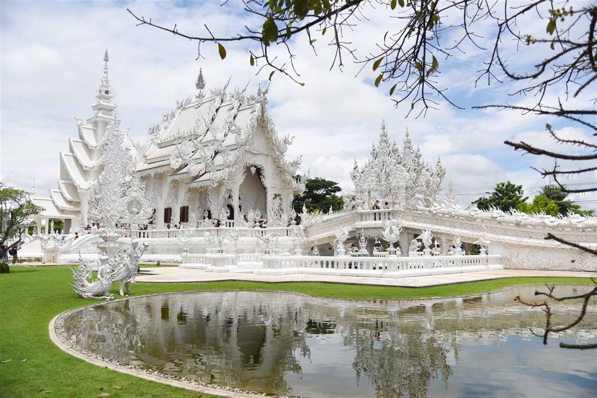 white temple