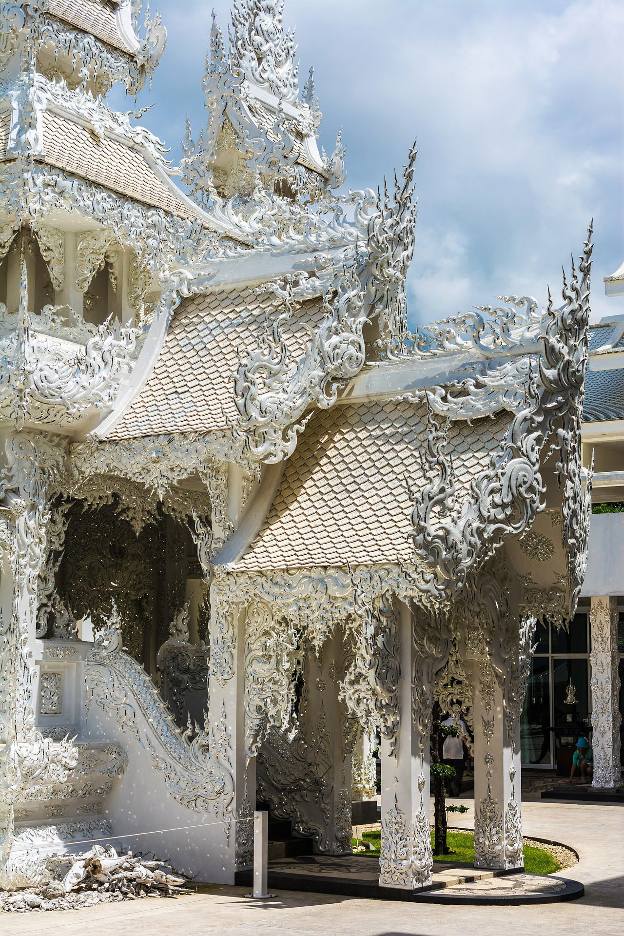 white temple