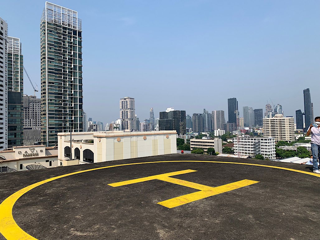 The Davis Rooftop, HELIPAD