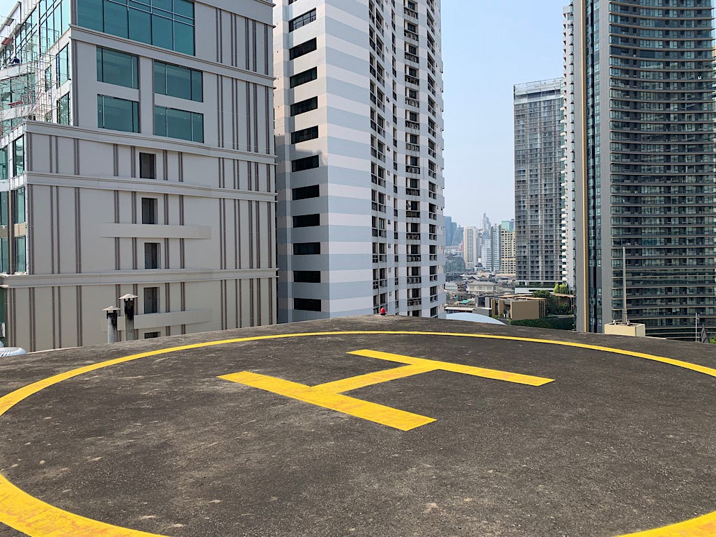 The Davis Rooftop, HELIPAD