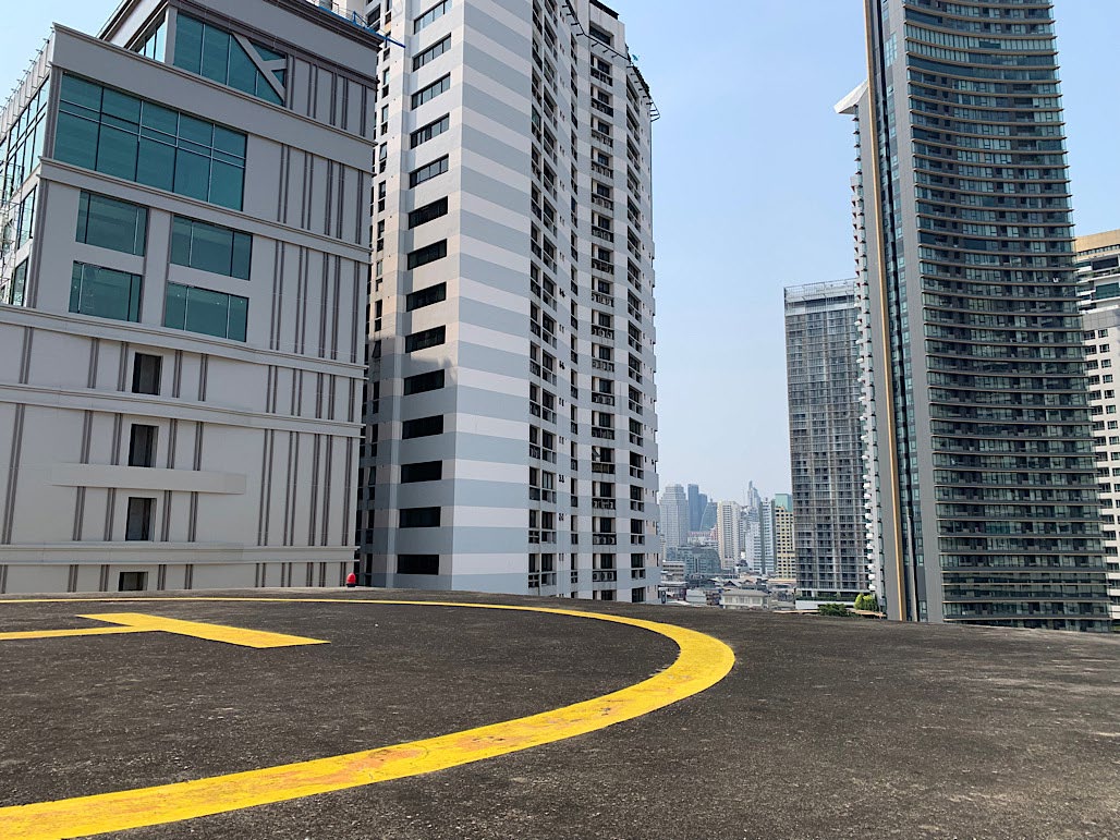 The Davis Rooftop, HELIPAD