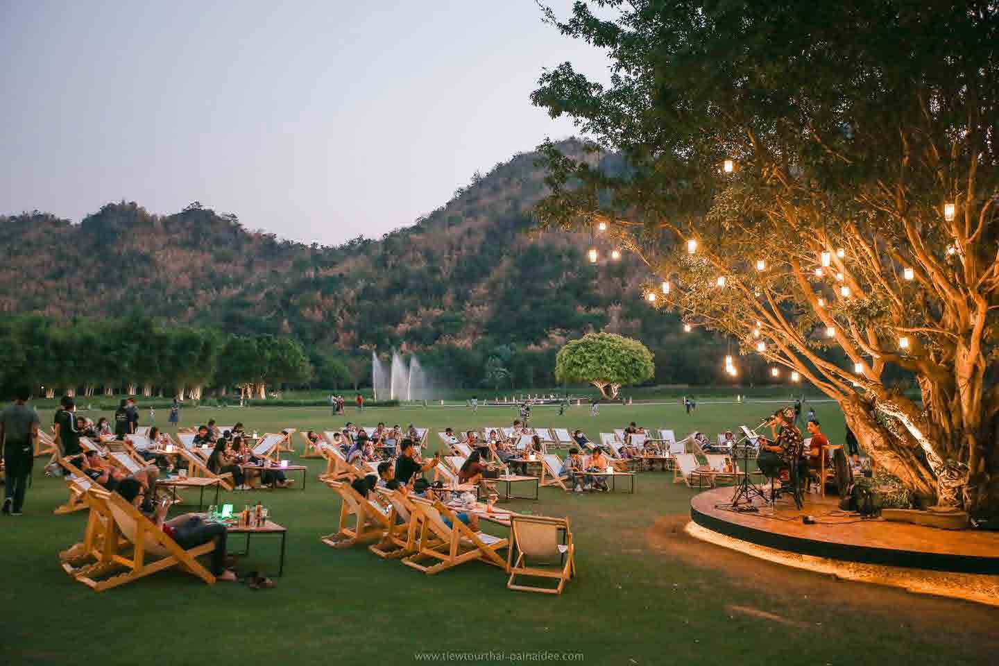 the village farm to cafe kanchnaburi