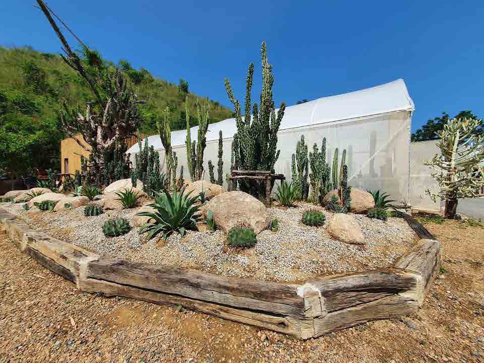 the village farm to cafe kanchnaburi