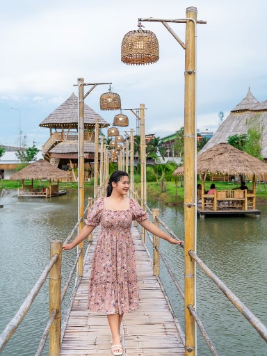 Rice Field View Cafe Nakhon Pathom