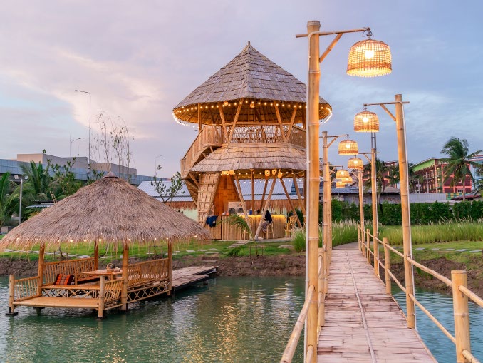 Rice Field View Cafe Nakhon Pathom