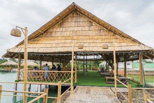 Rice Field View Cafe Nakhon Pathom