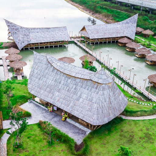 Rice Field View Cafe Nakhon Pathom