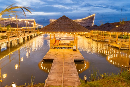 Rice Field View Cafe Nakhon Pathom