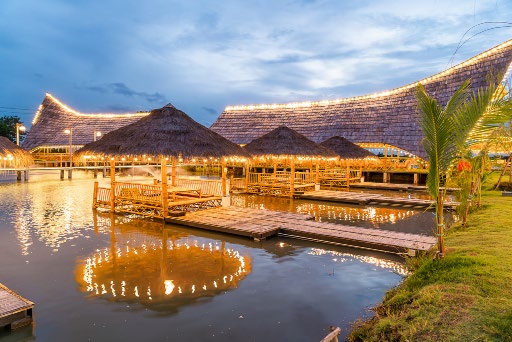Rice Field View Cafe Nakhon Pathom