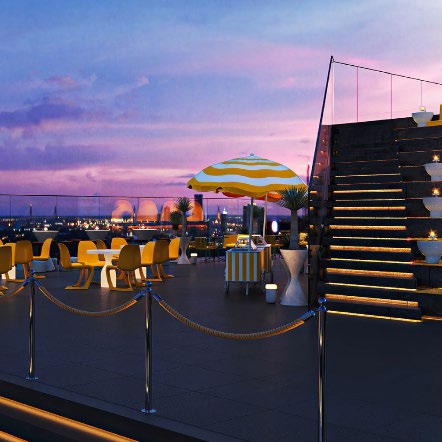 Sky Beach Rooftop @ The standard BKK