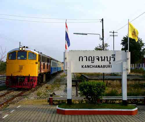 Train station Kanchanaburi