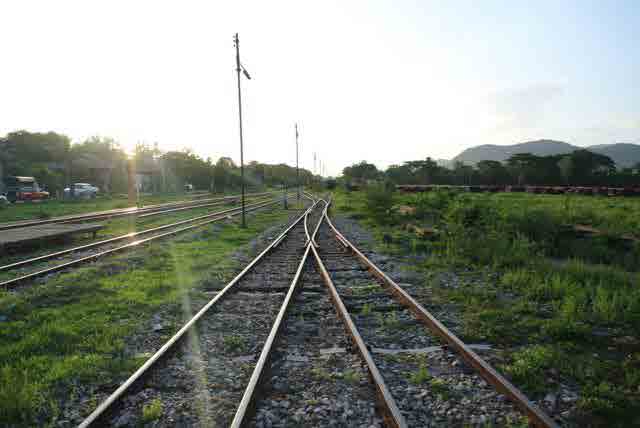 Train station Kanchanaburi