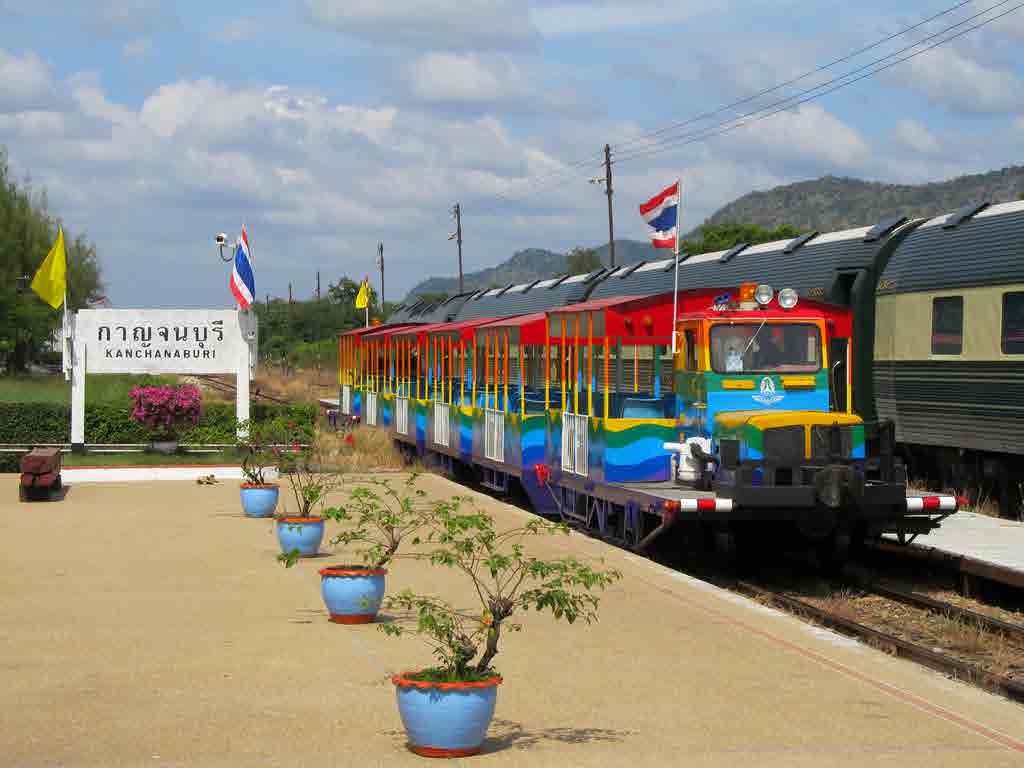 Train station Kanchanaburi