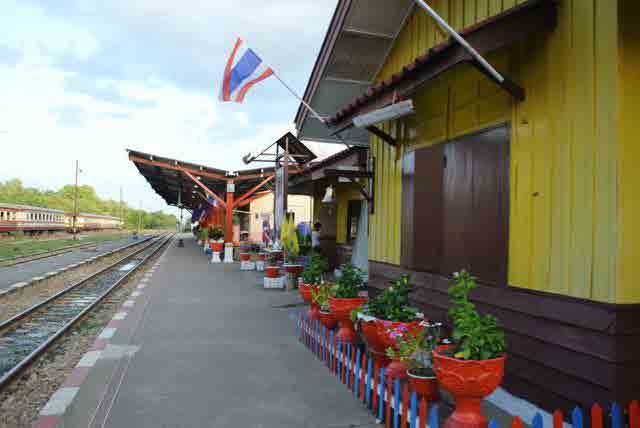 Train station Kanchanaburi