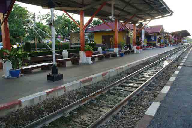 Train station Kanchanaburi