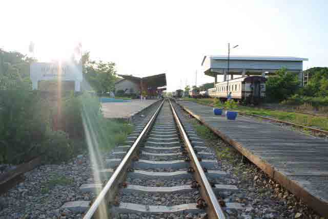 Train station Kanchanaburi