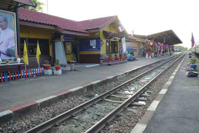 Train station Kanchanaburi