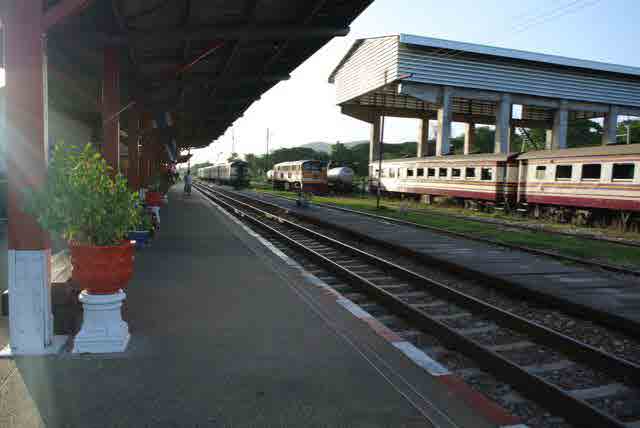 Train station Kanchanaburi