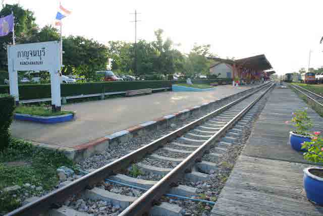 Train station Kanchanaburi