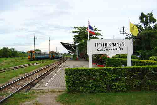 Train station Kanchanaburi
