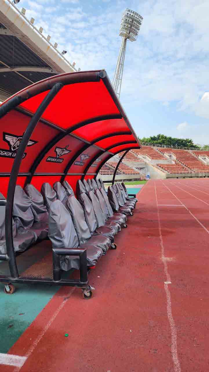 Running Stadium Red Runway X treem Plaza
