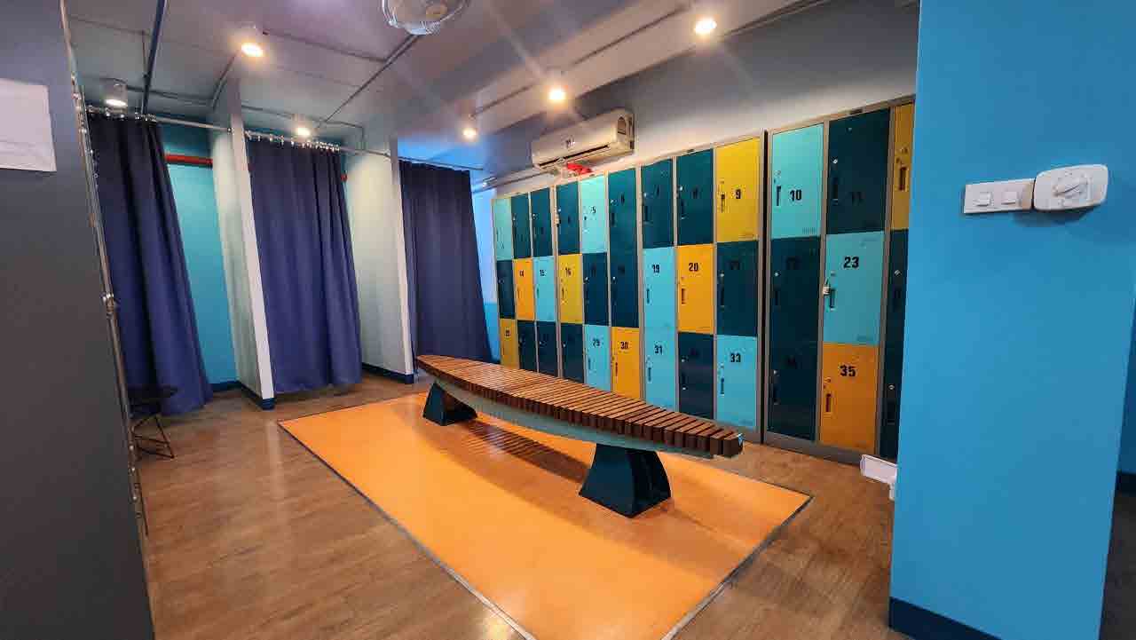 Tu FItness Locker at X Treem Plaza