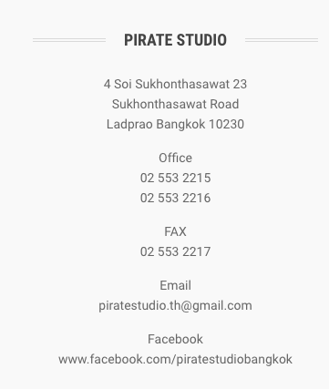 Pirates studio