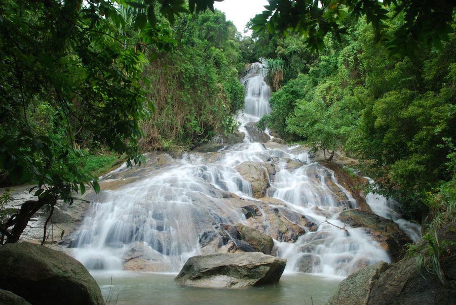 water fall na muang