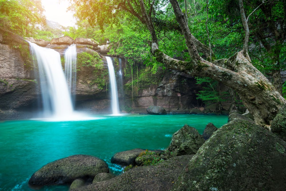 Haew Suwat waterfall photo 1
