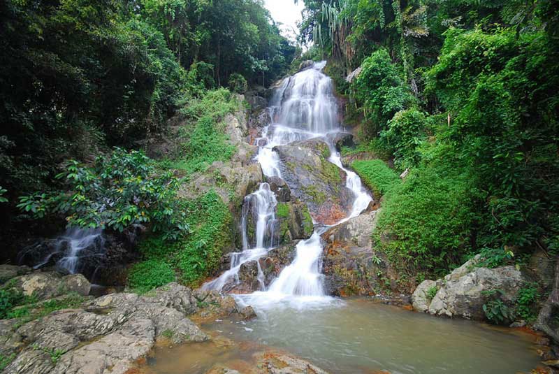 hin lad waterfall samui